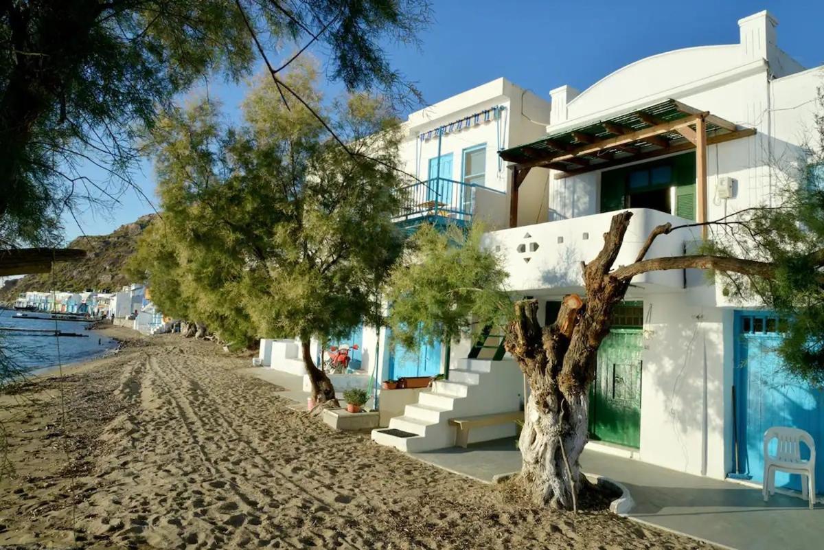 Milos Apartments Kardapis Ground Floor Klima  Экстерьер фото