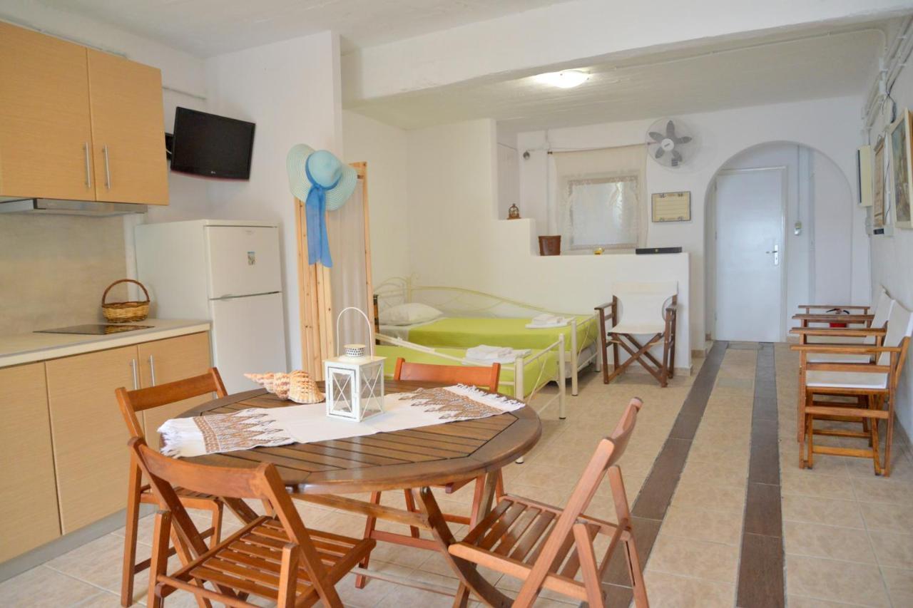 Milos Apartments Kardapis Ground Floor Klima  Экстерьер фото
